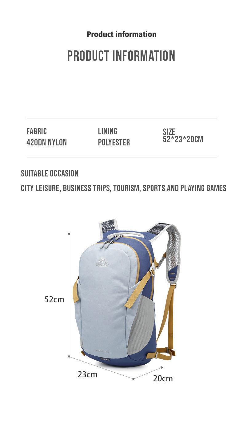 multi-functional travel leisure 20L backpack