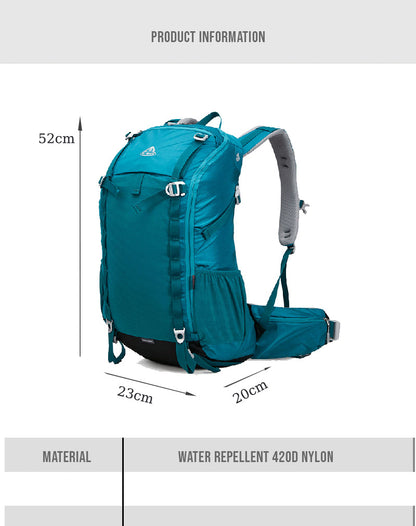 Ai one large-capacity portable mountaineering bag backpack, now available at Spitiwears. Made with wear-resistant and waterproof materials, this backpack is perfect for any outdoor adventure. With its spacious design, it can hold all your essential gear while keeping it protected. Upgrade your outdoor excursions with the Ai one backpack from Spitiwears.