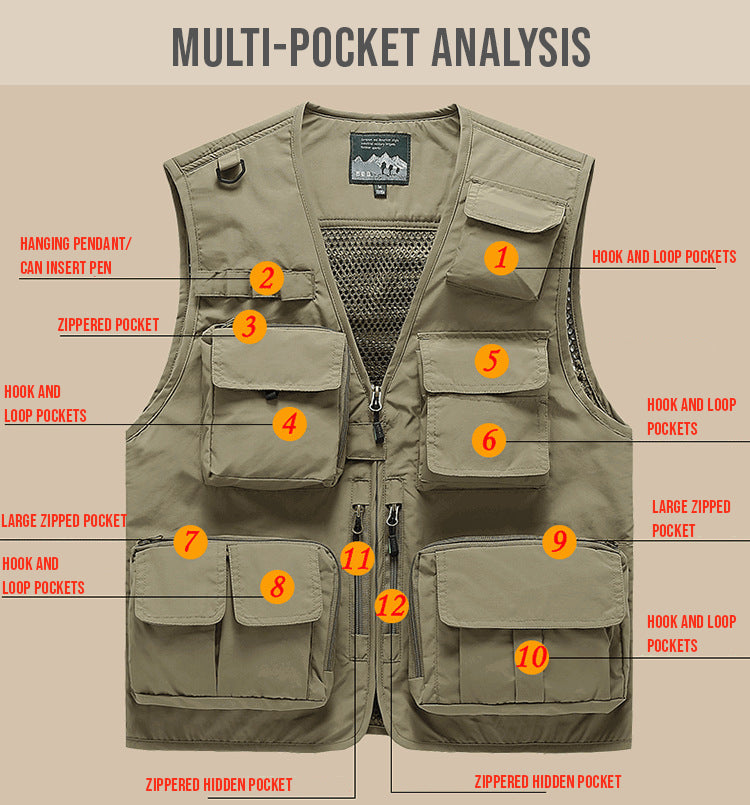 Multi Functional Half Jacket