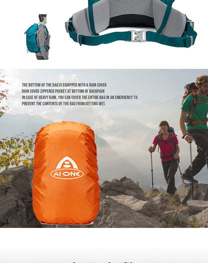 Ai one large-capacity portable mountaineering bag backpack, now available at Spitiwears. Made with wear-resistant and waterproof materials, this backpack is perfect for any outdoor adventure. With its spacious design, it can hold all your essential gear while keeping it protected. Upgrade your outdoor excursions with the Ai one backpack from Spitiwears.