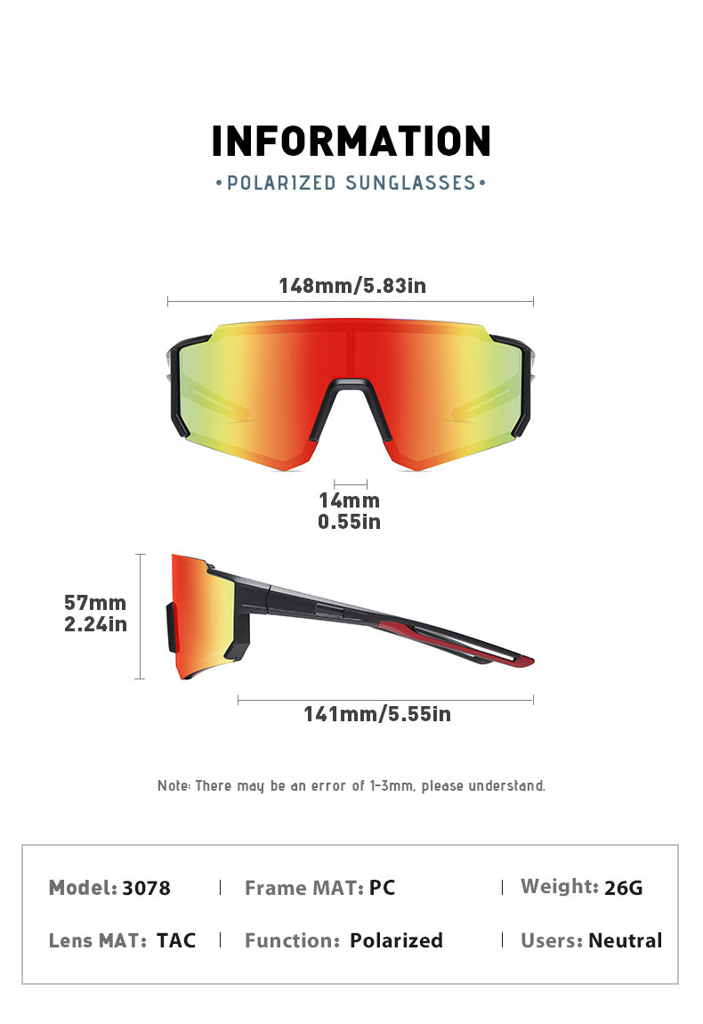 Polarized sun-glasses